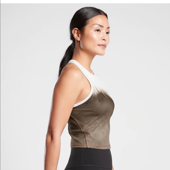 Athleta Shanti Watercolor Stripe Crop - Picture 7 of 12